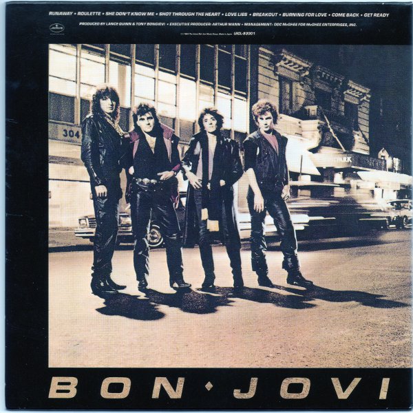 back, Bon Jovi - Bon Jovi